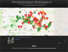 Tablet Screenshot of pawaterfalls.com